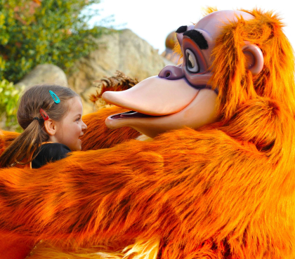 Knuffel met de Disneyland figuren