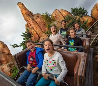 extreme adrenaline attractie big thunder mountain