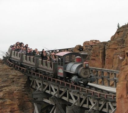 fascinerende attractie big thunder mountain