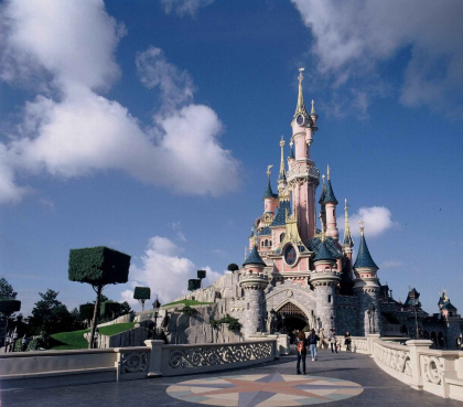 Adembenemend kasteel Disneyland Parijs