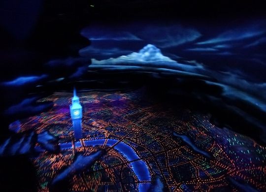 peter pans flight attractie disneyland parijs foto