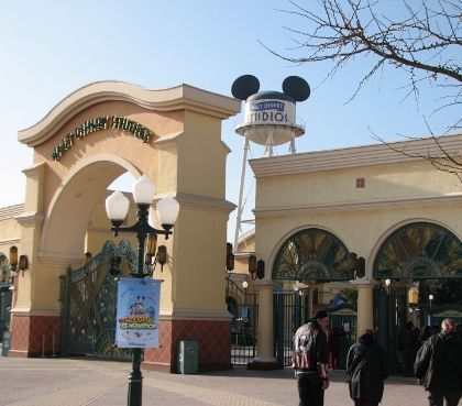 ingang disney studio one disneyland parijs