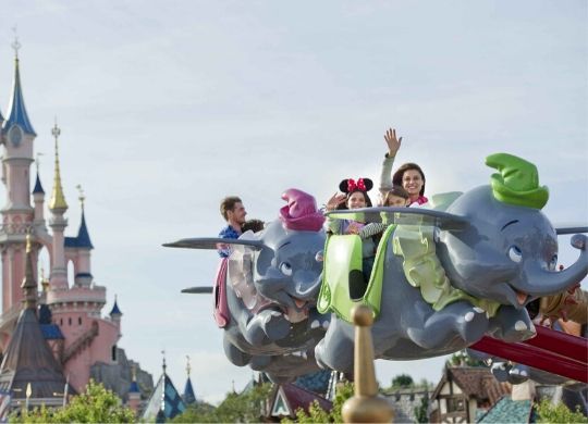 Op avontuur met Dombo in Dumbo the flying elephant