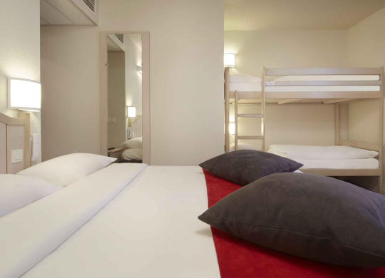 4-persoonskamer hotel Campanile