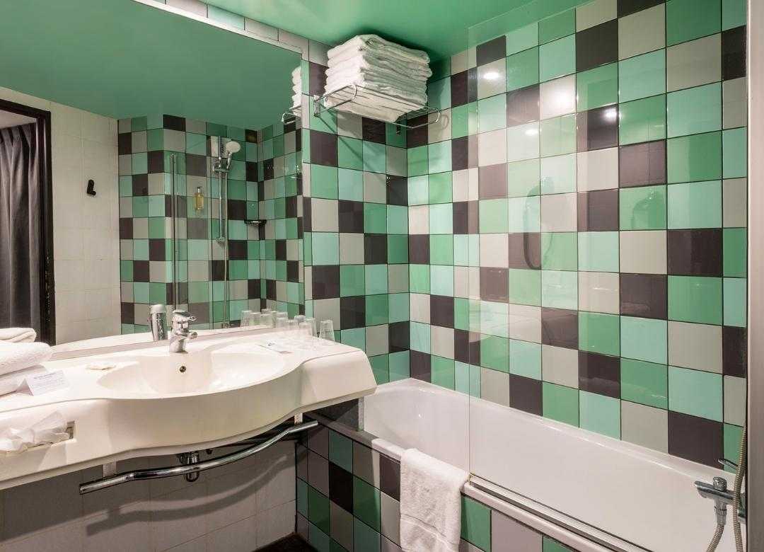 Comfortabele badkamer Best Western